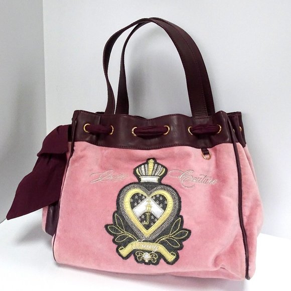 Juicy Couture Handbags - JUICY COUTURE Heart Handbag Shoulder Shop Bag Tote